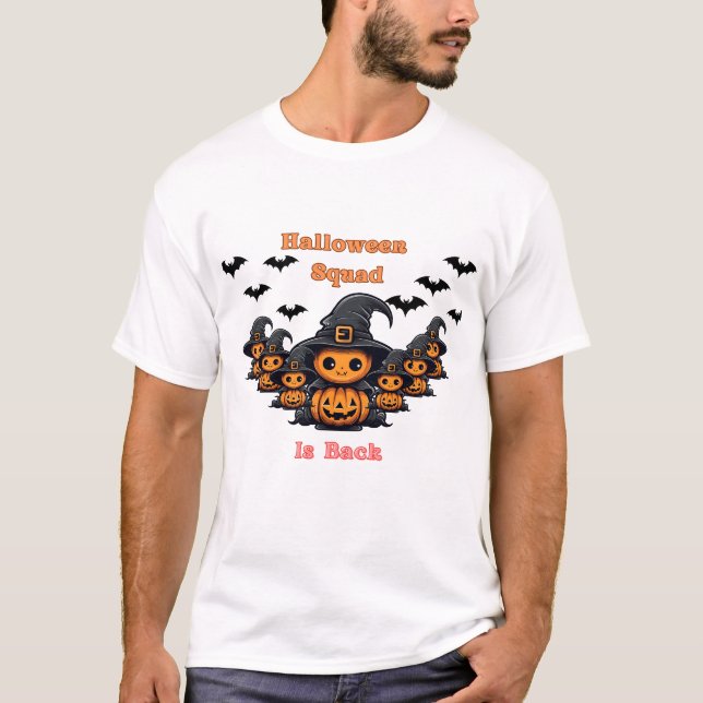 Camiseta Escuadrón de Halloween (Anverso)