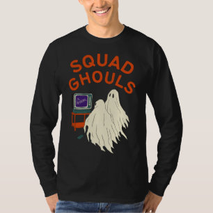 Camiseta Escuadrón de Halloween espeluznante de espectros