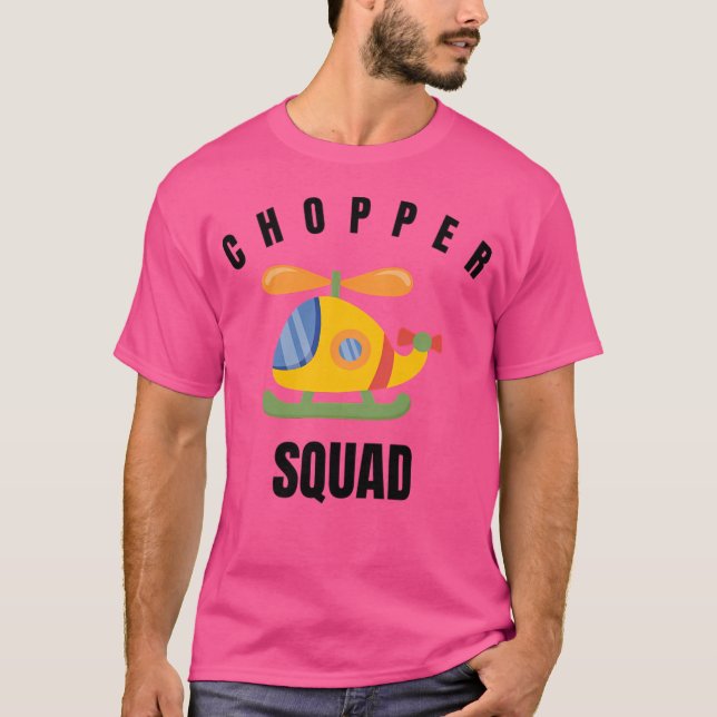 Camiseta Escuadrón de helicópteros (Anverso)