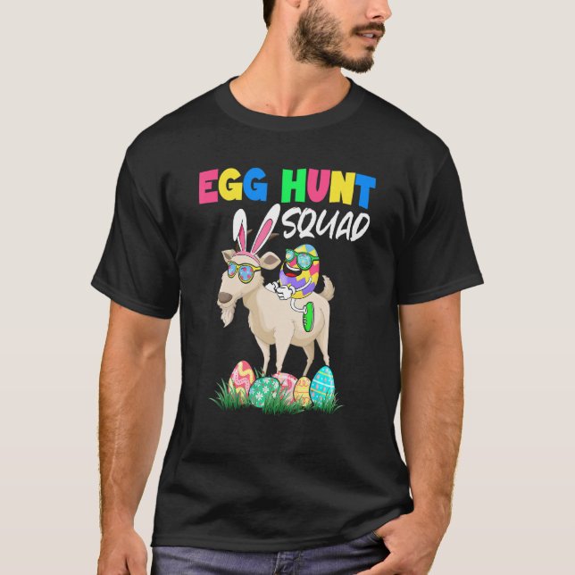 Camiseta Escuadrón de Huevos de Huevos de Pascua en la gran (Anverso)