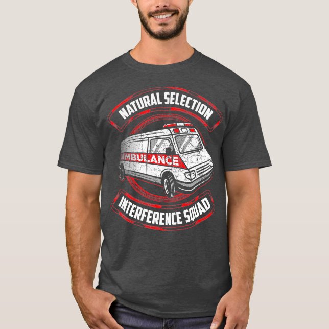 Camiseta Escuadrón de interferencia de selección natural (Anverso)