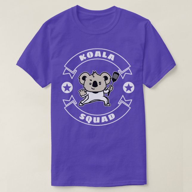 Camiseta Escuadrón de Koala (Diseño del anverso)