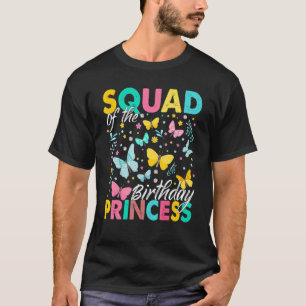 Camiseta Escuadrón De La Princesa Nacida Chica Mariposa