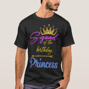 Camiseta Escuadrón De La Princesa Nacida Divertida Mamá Gr