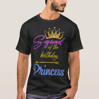 Camiseta Escuadrón De La Princesa Nacida Divertida Mamá Gr