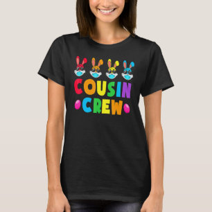 Camiseta Escuadrón de la Tripulación de Primos Conejos Cone