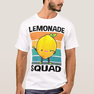 Camiseta Escuadrón De Lemonade Para El Verano De Jugo De Li
