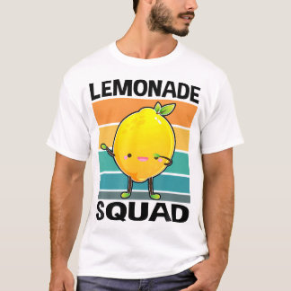 Camiseta Escuadrón De Lemonade Para El Verano De Jugo De Li