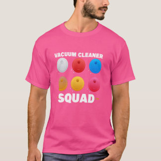 Camiseta Escuadrón de limpieza de vacío de empleada domésti
