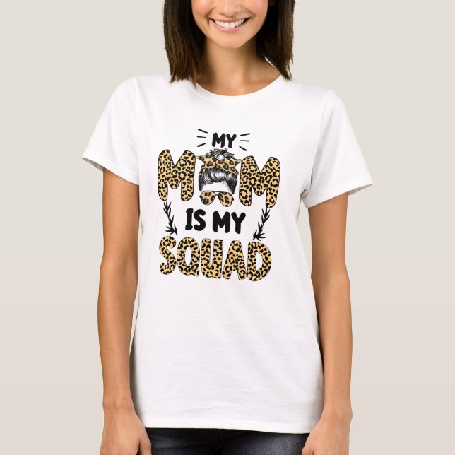 Camiseta Escuadrón de mamá (Anverso)