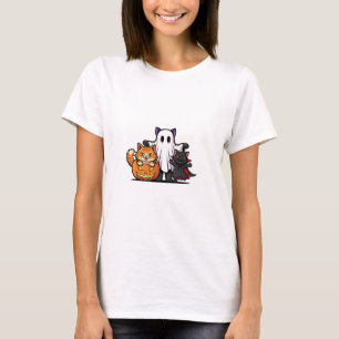 Camiseta Escuadrón de Meow espumoso - Trío de una mujer de 