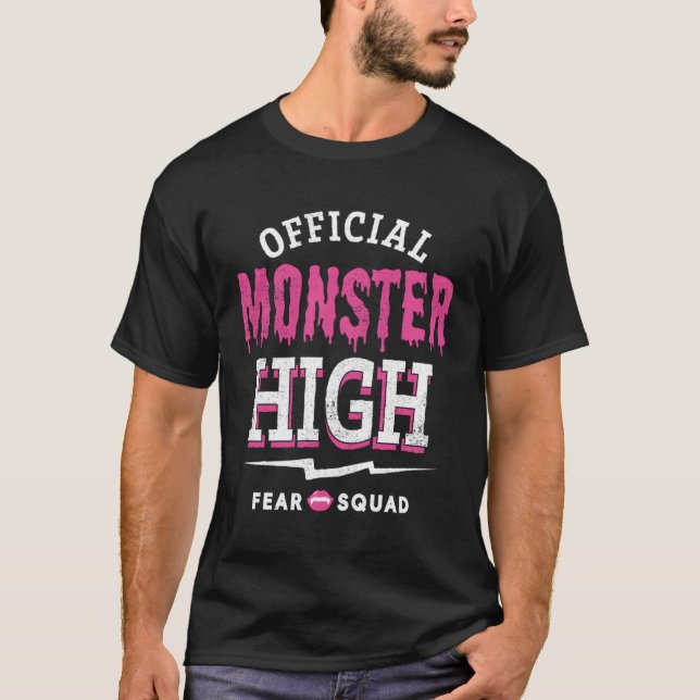 Camiseta Escuadrón de Miedo Oficial del Monstruo (Anverso)