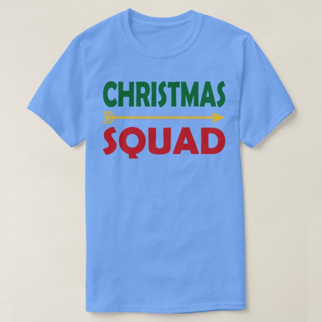 Camiseta Escuadrón de navidades (Diseño del anverso)