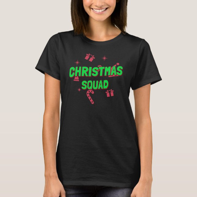 Camiseta Escuadrón de navidades (Anverso)
