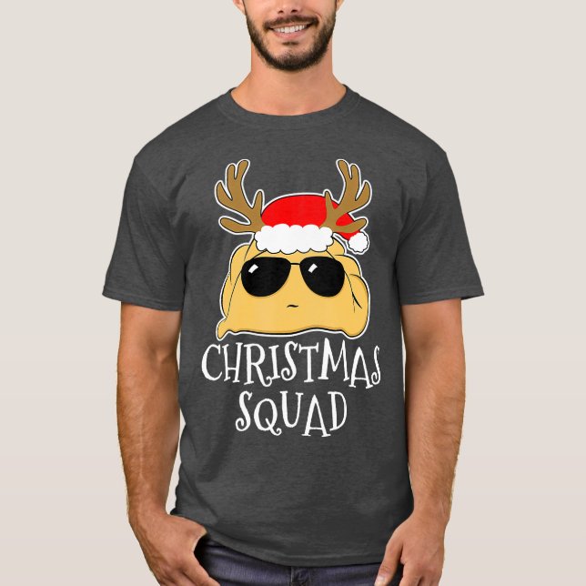 Camiseta Escuadrón de Navidades Pierogi de Polonia (Anverso)
