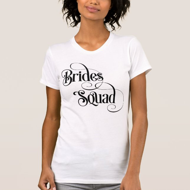 Camiseta Escuadrón de novias (Anverso)