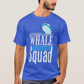 Camiseta Escuadrón de observación de ballenas Cetacean