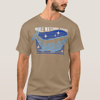Camiseta Escuadrón de observación de ballenas Larga Manga 1