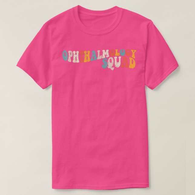 Camiseta Escuadrón de oftalmología 24 (Diseño del anverso)