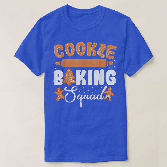 Camiseta Escuadrón de pan de galleta de galleta de pan de j (Diseño del anverso)