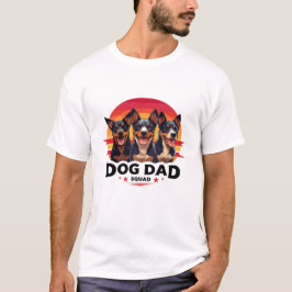Camiseta Escuadrón de papá de perro
