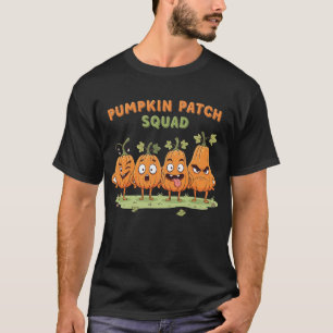 Camiseta Escuadrón de parches de calabaza fantasmagórico il