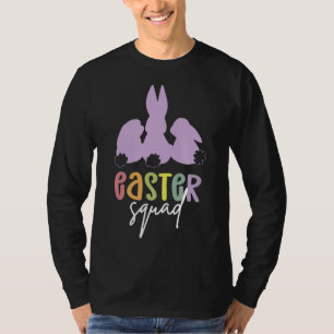 Camiseta Escuadrón de Pascua Caza de huevos de Pascua Con