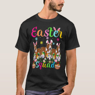 Camiseta Escuadrón de Pascua conejito Ear Rat Terrier Dog F
