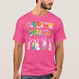 Camiseta Escuadrón de Pascua Conejo Conejo Chocolate Huevo