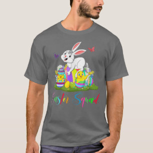 Camiseta Escuadrón de Pascua Feliz Día de Pascua Cuta Pollo
