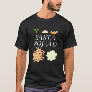 Camiseta Escuadrón de Pasta Chef Aficionado Amante de los E