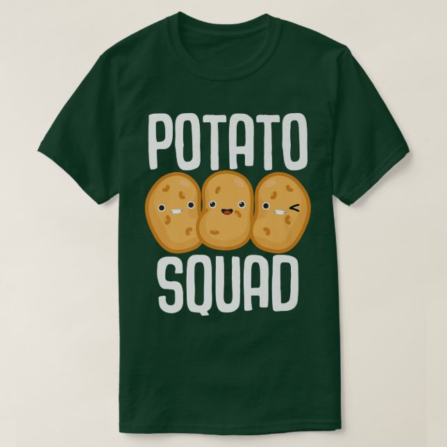 Camiseta Escuadrón de patatas (Diseño del anverso)