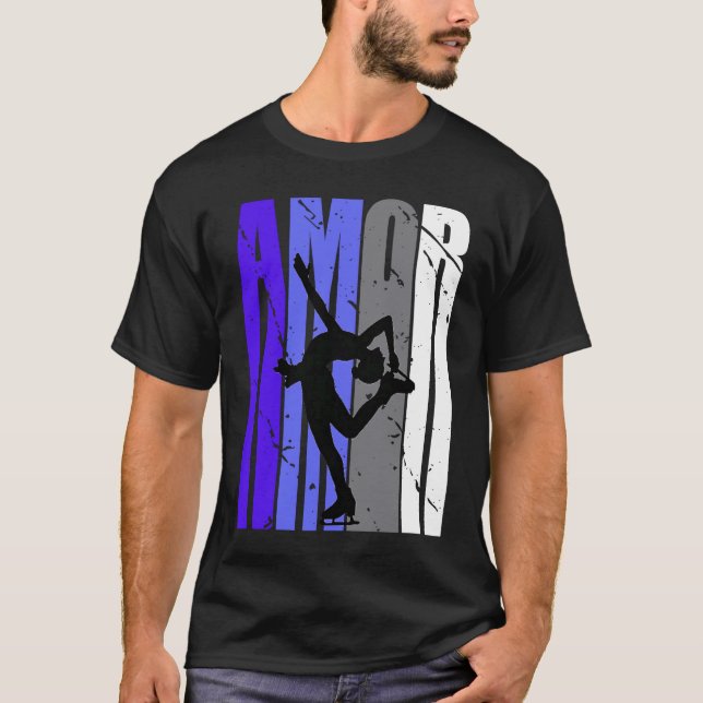 Camiseta Escuadrón de patinaje sobre hielo para aficionados (Anverso)