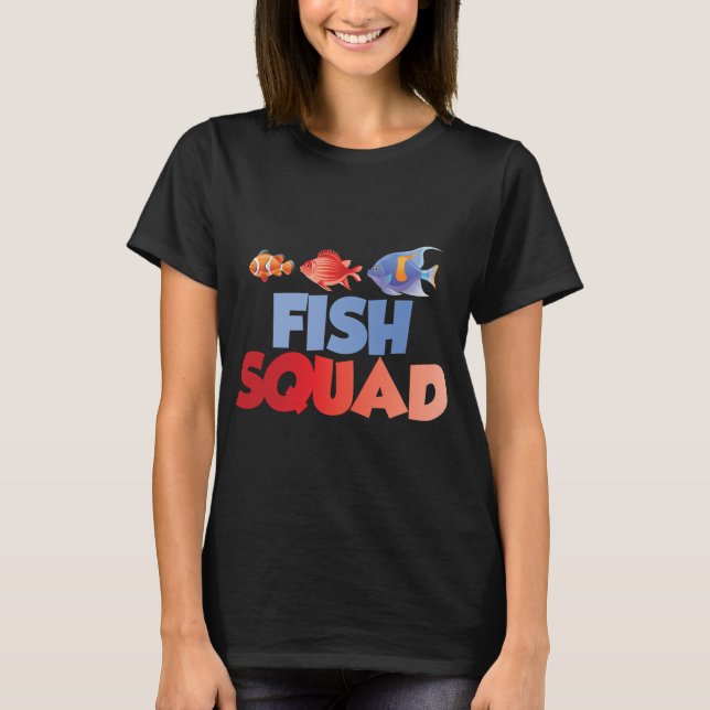 Camiseta Escuadrón de Peces (Anverso)