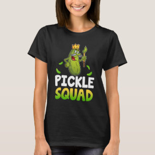 Camiseta Escuadrón de Pepino Pickle Squad Ropa Vegetariana 