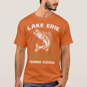 Camiseta Escuadrón de Pesca del Lago Erie Walleye