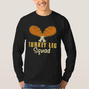 Camiseta Escuadrón de Pierna de Pavo Ren Faire Festival Med