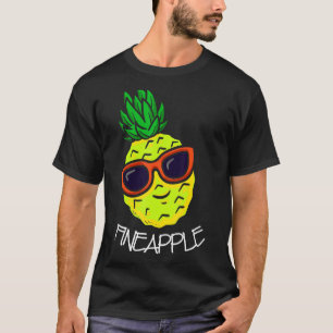 Camiseta Escuadrón de piña de manzana fina piña tropical