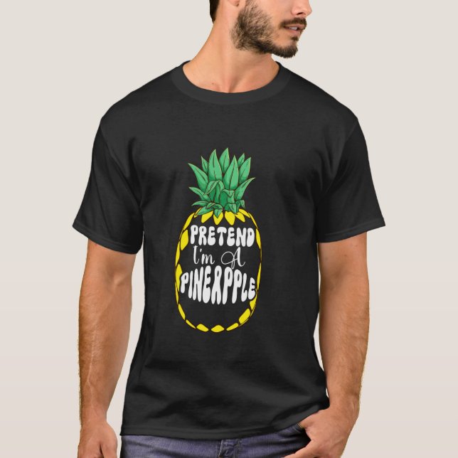 Camiseta Escuadrón de piña Tres Cuidados Aguacates Gafas de (Anverso)