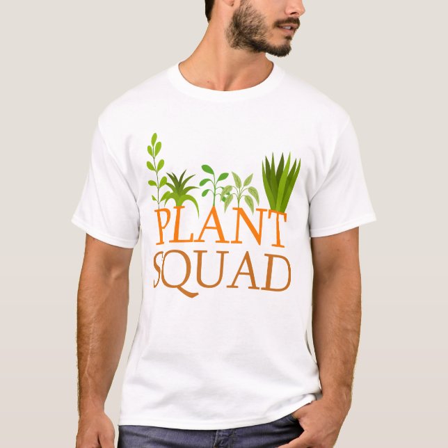 Camiseta Escuadrón de Plantas (Anverso)