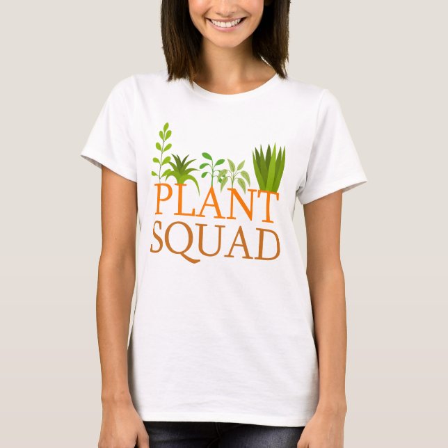 Camiseta Escuadrón de Plantas (Anverso)