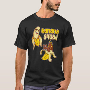Camiseta Escuadrón de Plátano Verano Fruta de Plátano