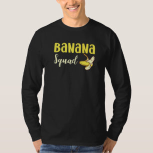 Camiseta Escuadrón de Plátanos Fruta de Plátano Vacacione
