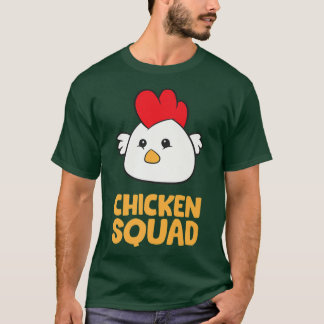 Camiseta Escuadrón de pollo premium