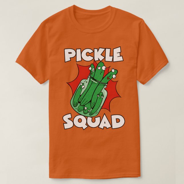 Camiseta Escuadrón de pollos (Diseño del anverso)