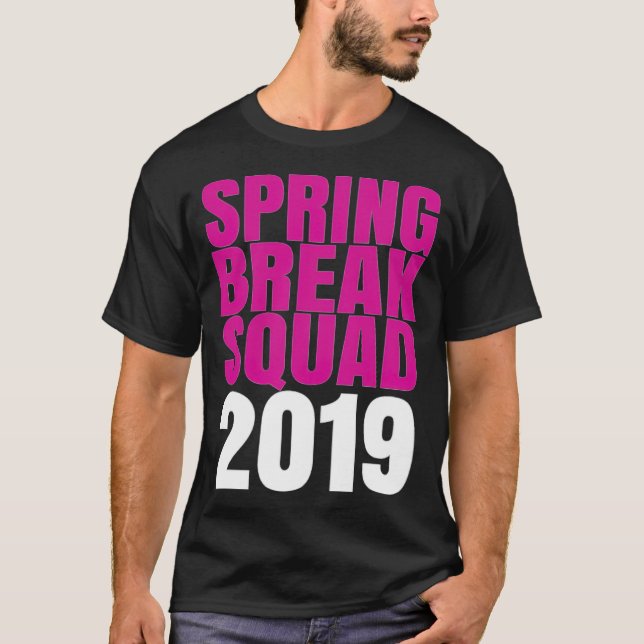 Camiseta Escuadrón de Primavera 2019 - espalda africana - (Anverso)