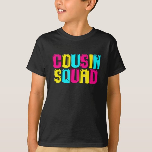 Camiseta Escuadrón de primos (Anverso)