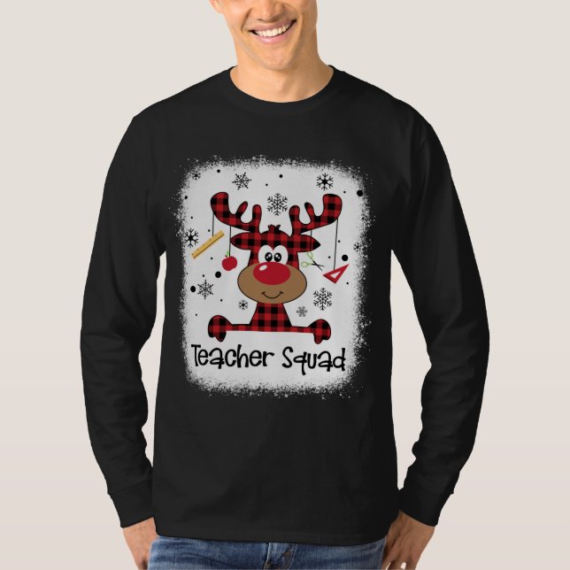 Camiseta Escuadrón de profesores con sangre, profesor graci (Anverso)