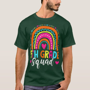 Camiseta Escuadrón de quinto grado de vuelta a la escuela M