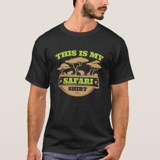 Camiseta Escuadrón de rangos Safari para niños pequeños ado